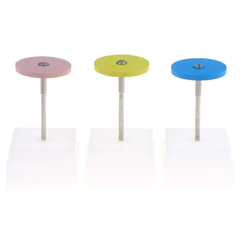 1Pcs Rubber Diamond Polishing Disc Heads Multi-Grit Diamond-Impregnated Polishing Heads Suitable For Zirconia Ceramics Metals