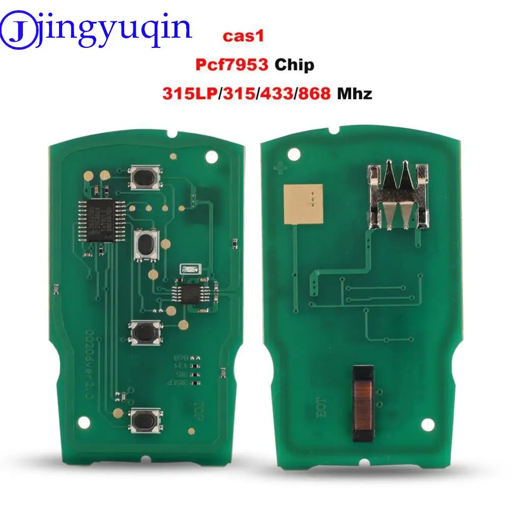 jingyuqin Full Remote Car Key pcf7945 chip For BMW 7 Series 730/740 (E65 / E66) CAS1 / CAS2 Anti-theft System 868Mhz