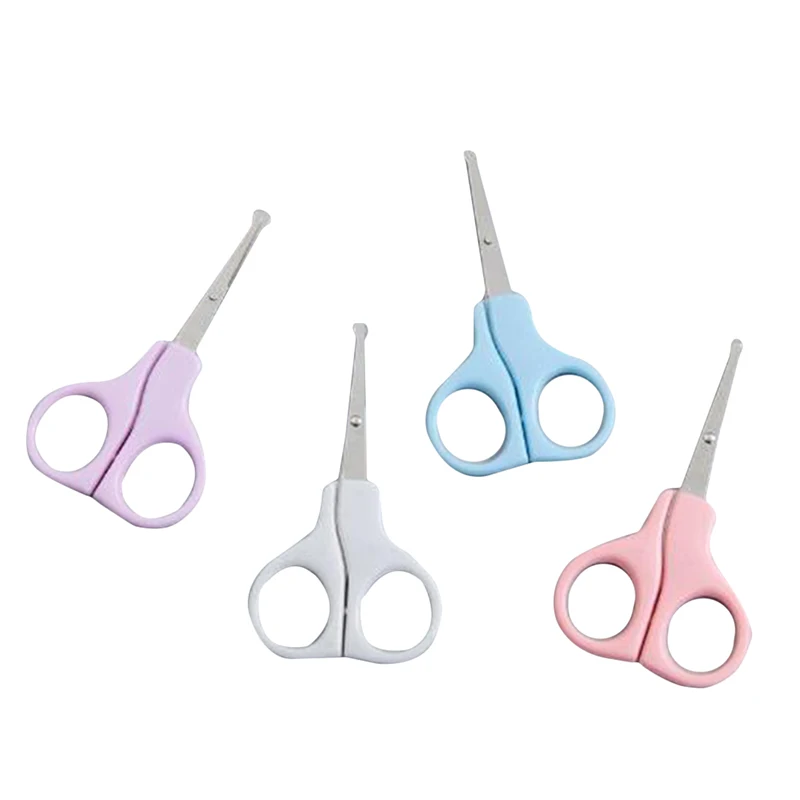 Tagliaunghie di sicurezza forbici Cutter per neonato comodo quotidiano bambino Nail Shell Shear Manicure Tool forbici per unghie per bambini