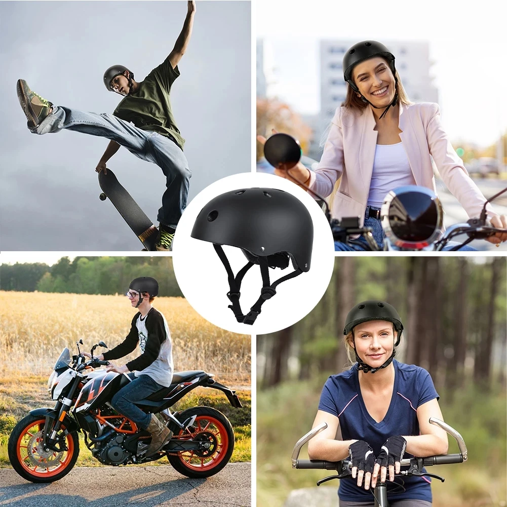 

Ultralight Electric Scooter Helmet Hip Hop Dance Helmet Outdoor Sport Bike Scooter BMX Skateboard Cycling Caps Adults Children