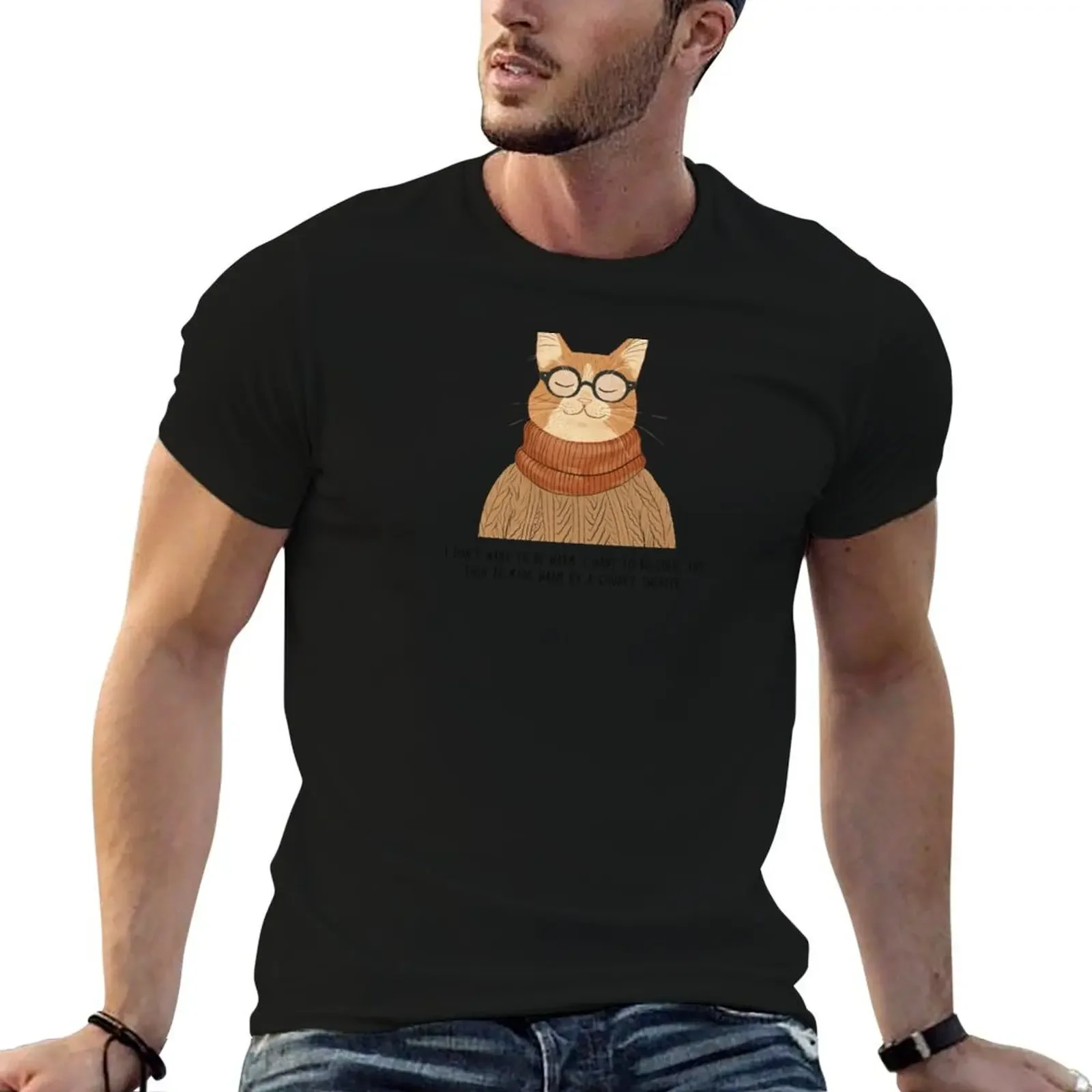 Ready for Chunky Sweaters T-Shirt customs design your own shirts graphic man clothes Men's t-shirt