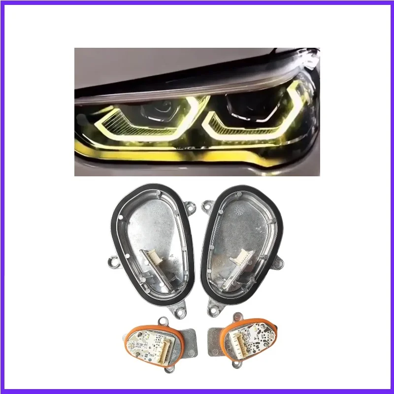 

For BMW Yellow DRL LED daytime running lights LED board DRL module X2 F39 LCI X1 F49 LCI F48 2019-2022 euro version