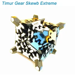 Timur Gear Skewb ekstremalna magiczna kostka puzzle Calvin's Neo profesjonalna prędkość Twisty Puzzle łamigłówki zabawki edukacyjne