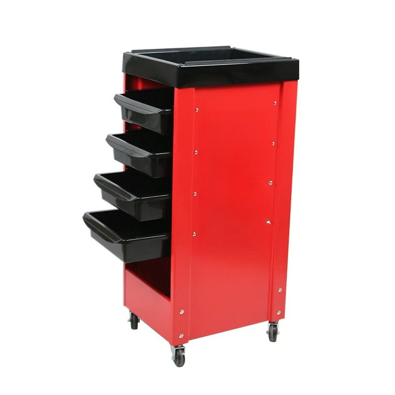 

Hair Cart 6-layer Multifunctional Hair Salon Tool Cart Movable Barber Shop Shelf Cart
