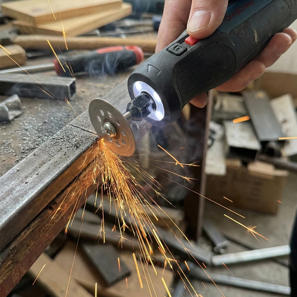 

Алмазный отрезной диск 22 мм, шлифовальный круг, оправка 3 мм для резки металла, вращающийся инструмент, детали электрической шлифовальной машины, 10 шт.