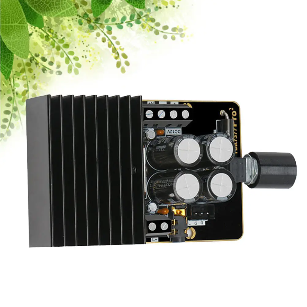 

Power Amplifier Module 12V Dual Channel Stereo Audio Board For Speaker Over Voltage Heat Short Circuit Protection