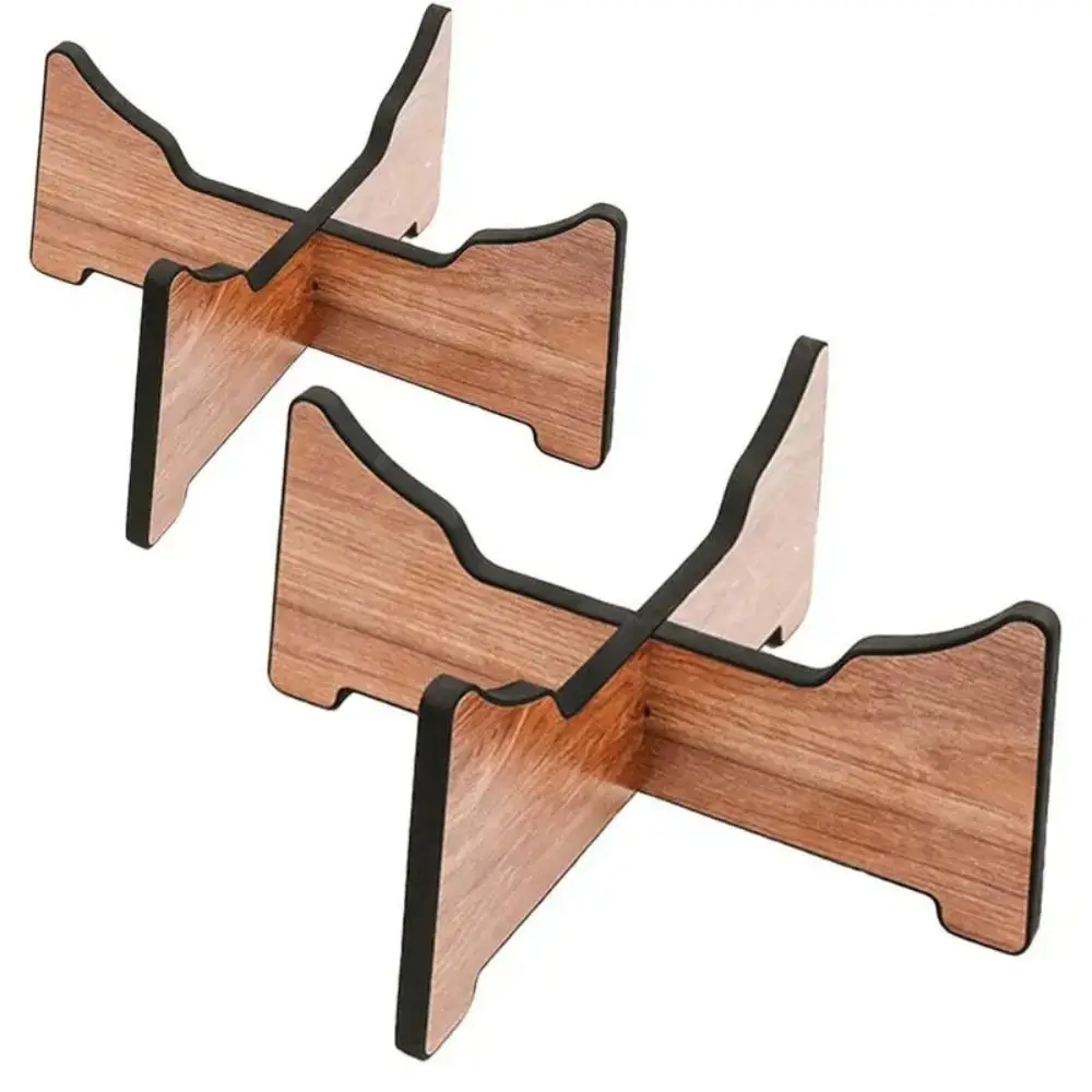 Wooden Hand Pan Drum Display Rack Detachable Simple Design Snare Drum Stand Practical for 6-12in Drum Ethereal Drum Holder Floor