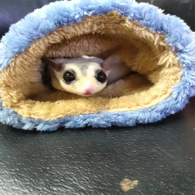 Mini Sugar Gliders Sleeping Pouch Hamster Bag Squirrels Marmosets Rats Carrier Hamster Chinchilla Outing Bag Accessories