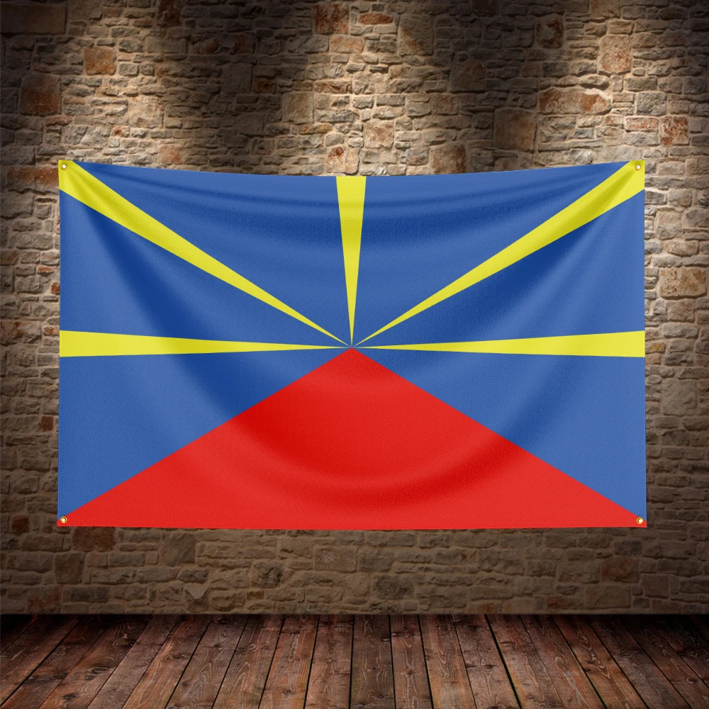 

3X5Ft Reunion Island Flag For Decor