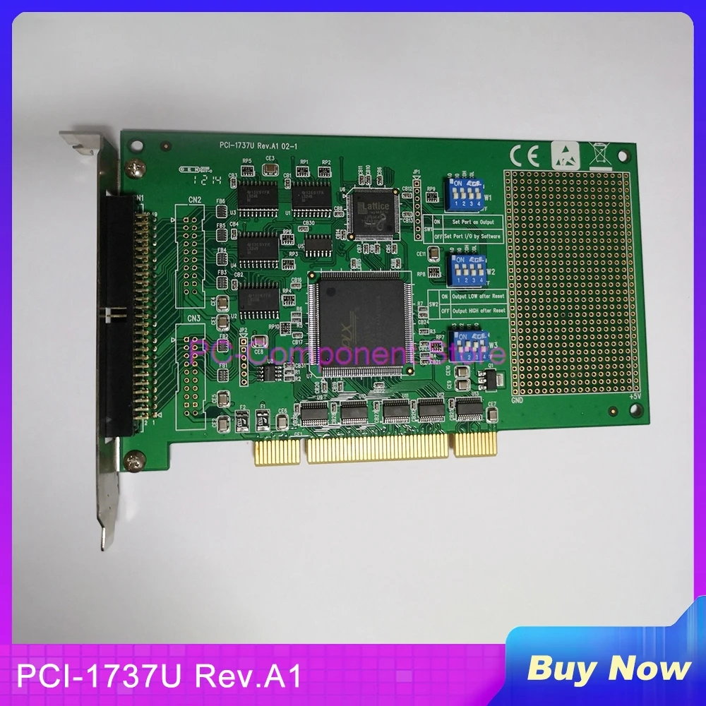 

Data Capture Card For Advantech 24-Channel Digital I/O Input/Output Card PCI-1737U Rev.A1