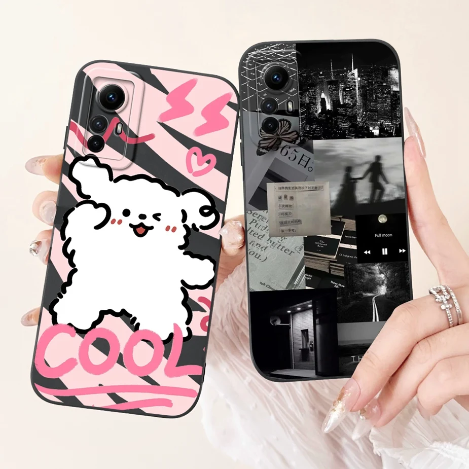 For Xiaomi Redmi Note 12S Case Cute Panda Cartoon Cover Shockproof Soft TPU Phone Cases For Xiaomi Redmi Note 12S Note12S Bumper view 6
