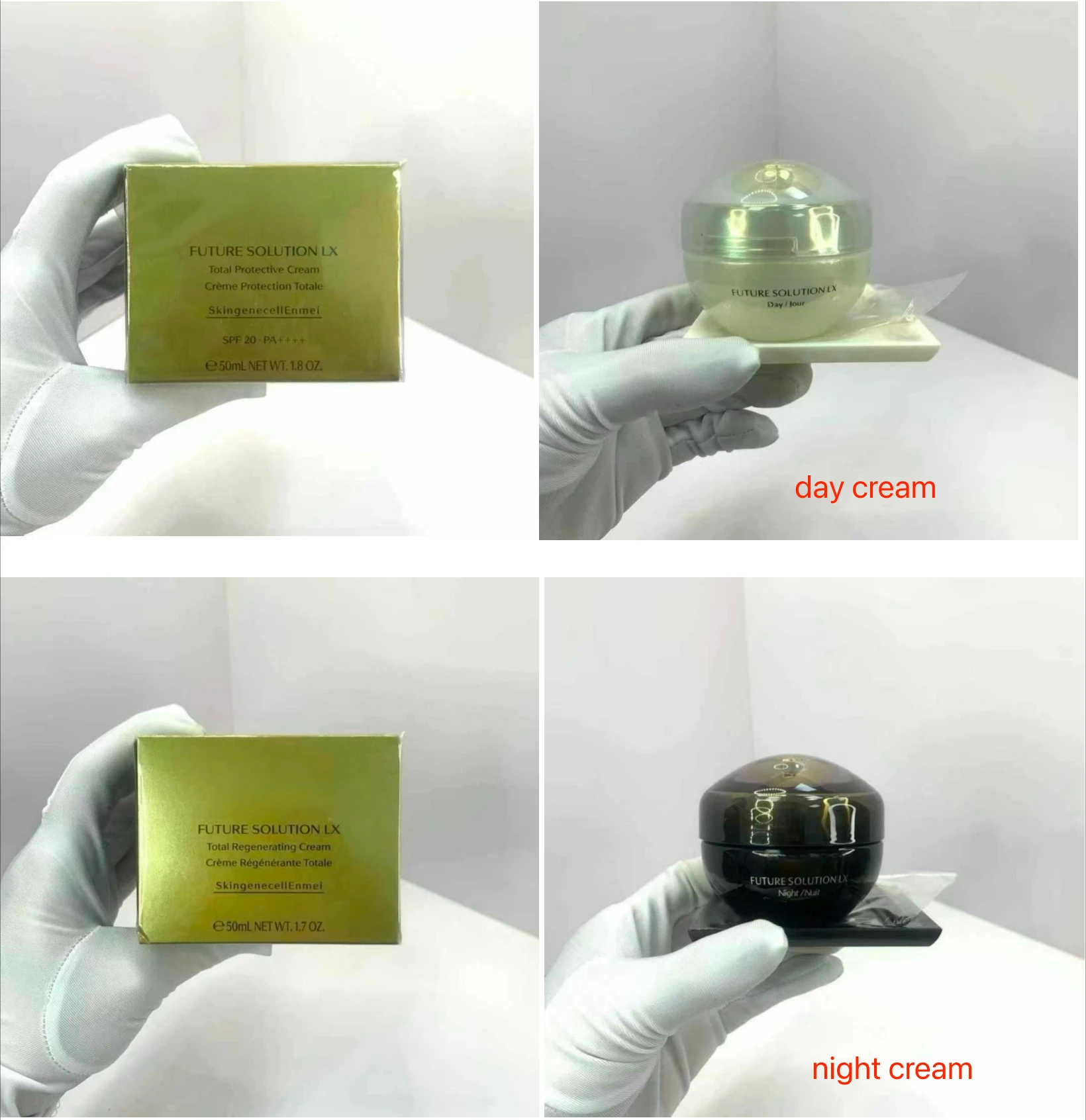 BUENA crema de noche para el cuidado de la piel/crema de día crema regeneradora Total herramienta de maquillaje de 50 ml