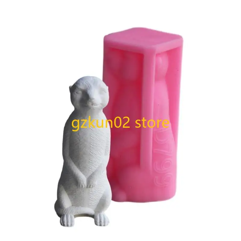 

KXRB Easy Lelebrite Silicone Silicone Flom для сурикатов в форме свечи или мыла для дома