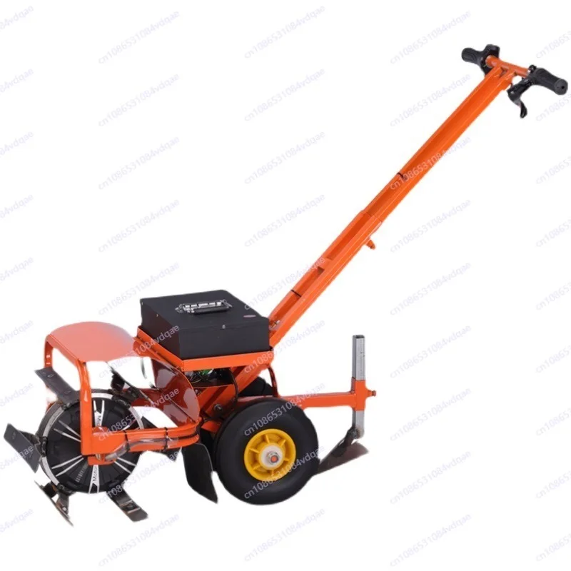 Household electric pastoral management machine, ditch loosening and plowing machine, micro-tillage loosening machine
