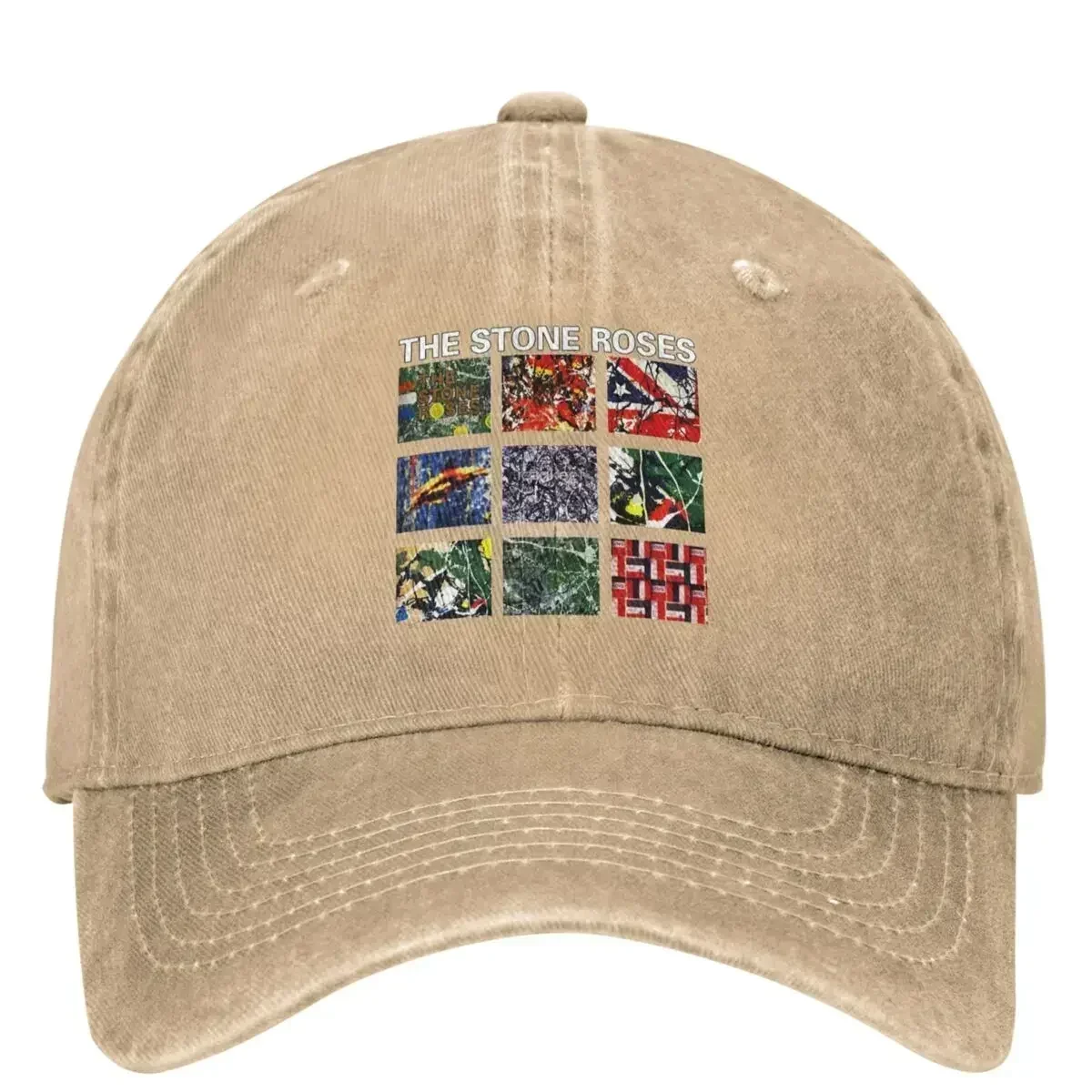 The Stone Roses Lemon Baseball Cap Men Adult Sun-Proof Hip Hop Hats Summer Fitted Retro Outdoor Sun Baseball Caps