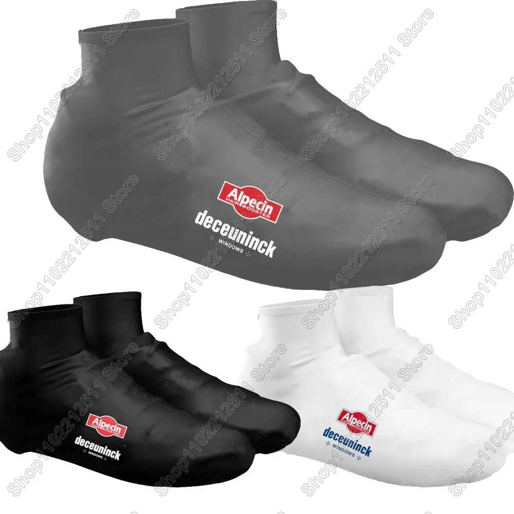 Alpecin Deceuninck Team 2025, Fahrradüberschuhe, Rennrad-Schuhüberzug, MTB-Trikots, staubdicht, rutschfest, Outdoor-Fahrradüberschuhe