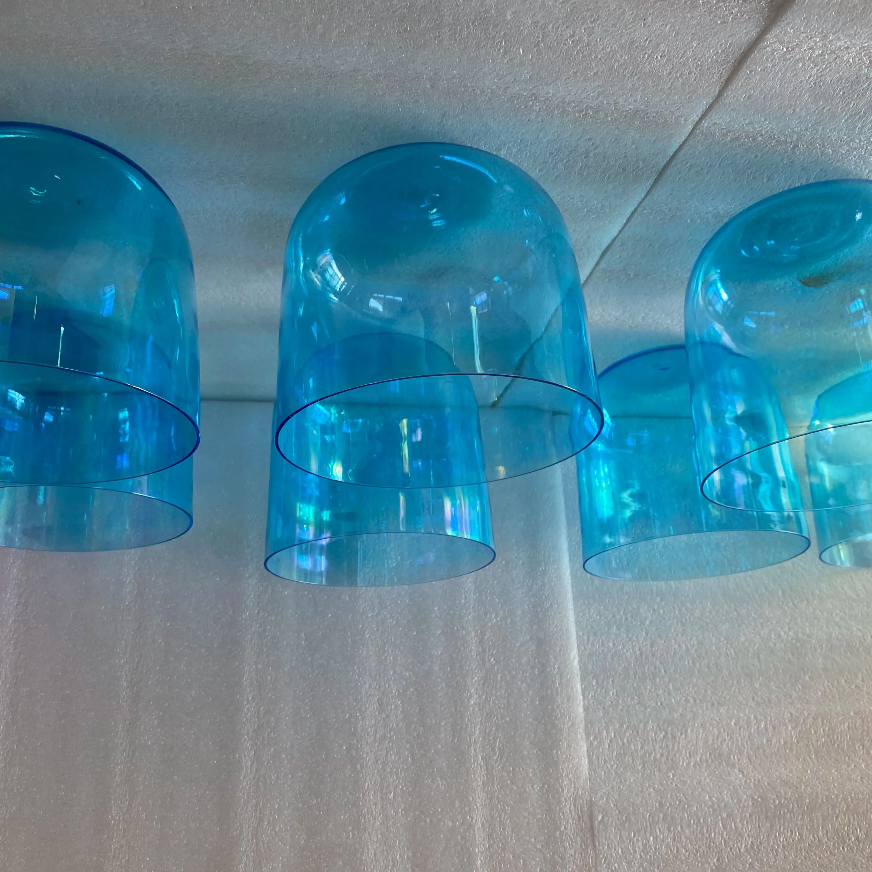 ماجيك كوزميك بلو 3rd أوكتاف G نوت الحلق شقرا أو G # شقرا الغدة الدرقية ذات درجة مثالية قطعة واحدة من وعاء الغناء الكريستالي 432 هرتز #1