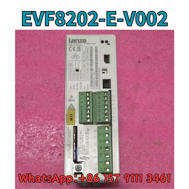 

Used EVF8202-E-V002 frequency converter test OK Fast Shipping