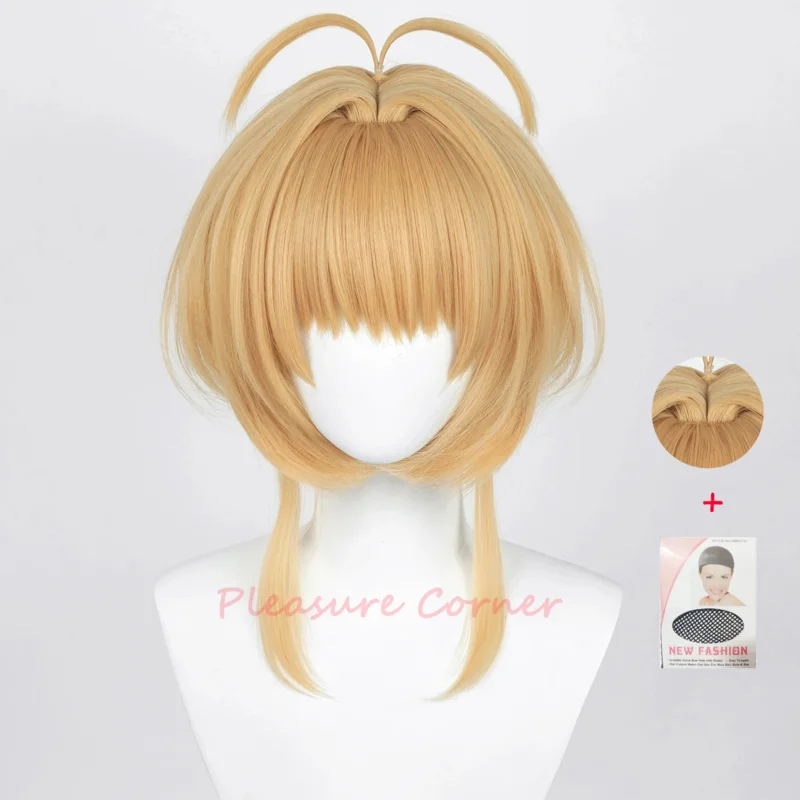 Anime Card Captors Sakura Cosplay Wig Multiple Versions Sakura Kinomoto Cosplay Wig Heat Resistant Synthetic wigs