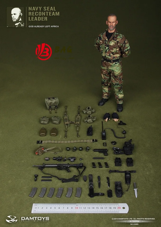 ミリタリー NAVY SEAL RECONTEAM LEADER 1/6 Action Figures Model DAMTOYS in stock DAM93009 NAVY SEAL
