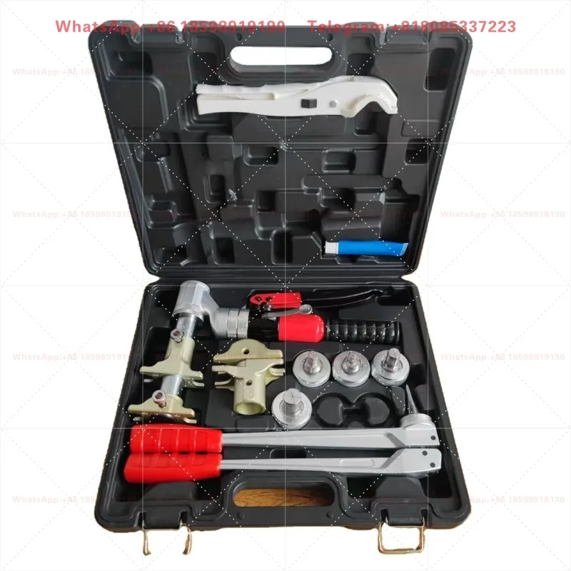 AD-1632B Manual Pipe Clamping Tool 16-32mm Tube Crimper With Hard Storage Box OEM  Plumbing Tube Expansion Installation Tool