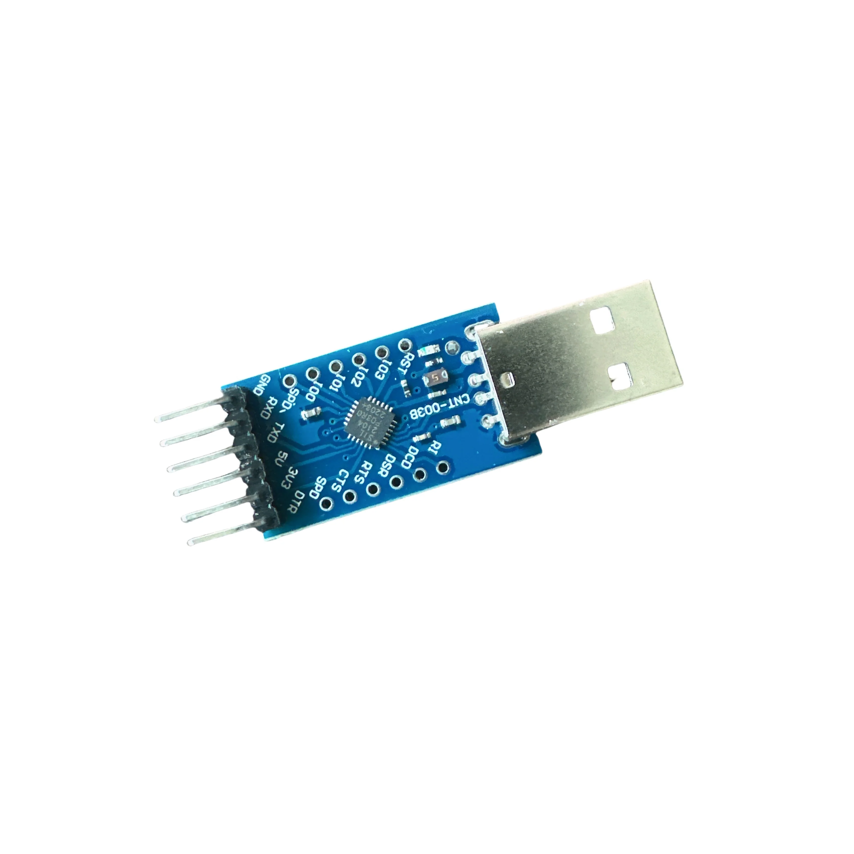 USB 2.0 to TTL UART 6PIN Module Serial Converter CP2104 STC PRGMR Replace CP2102 With Dupont Cables