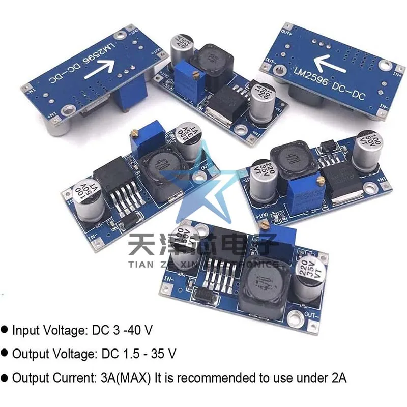 Xl6009 Boost Module Dc-Dc Módulo de Potência Saída Ajustável Super Lm2577 4A