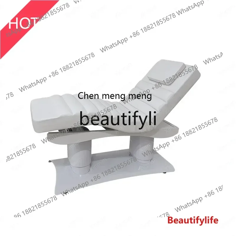 

cn8350 ss New Electric beauty bed Beauty salon Spa massage bed Constant temperature heating massage treatment bed s8350