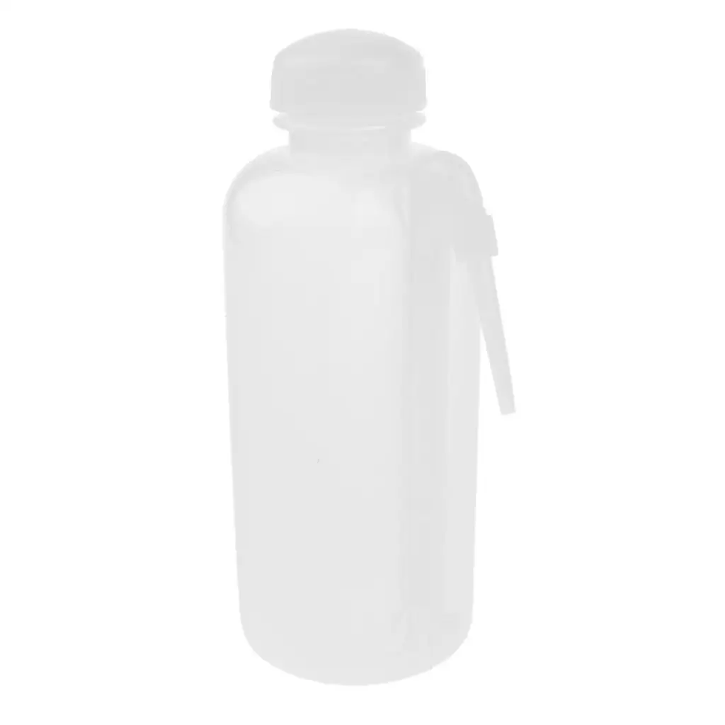 Empty Plastic Wash Bottle 500ml Laboratory Squeeze Dispenser Safety Bottle for Storing Washing Solutions