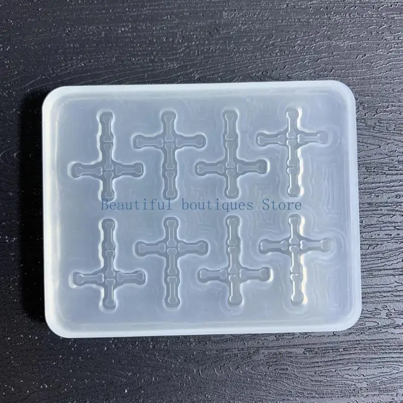 U4LF Quicksand Filling Materials Resin Mould Silicone Hollow Shaker Fillers Mould Jewelry Making Mold for Epoxy Casting Craft