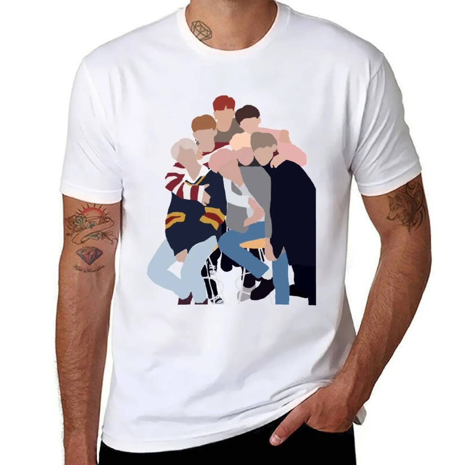 

Monsta X T-Shirt printed t shirts for man t shirt man designer T-Shirt