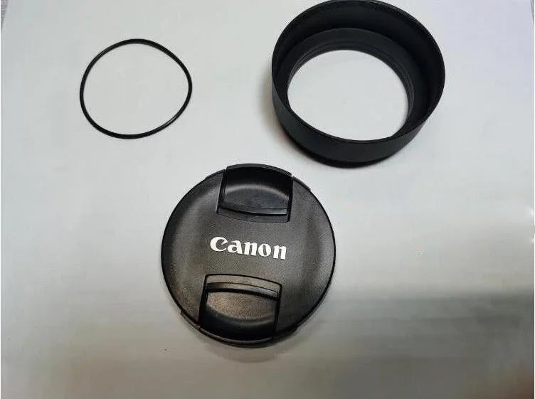 Metal Lens Hood for Canon RF 35mm F1.8 MACRO IS STM Lens for Canon EOS R RP Ra R5 R6 R7 R10 R3 C70 Come With Hood Cap