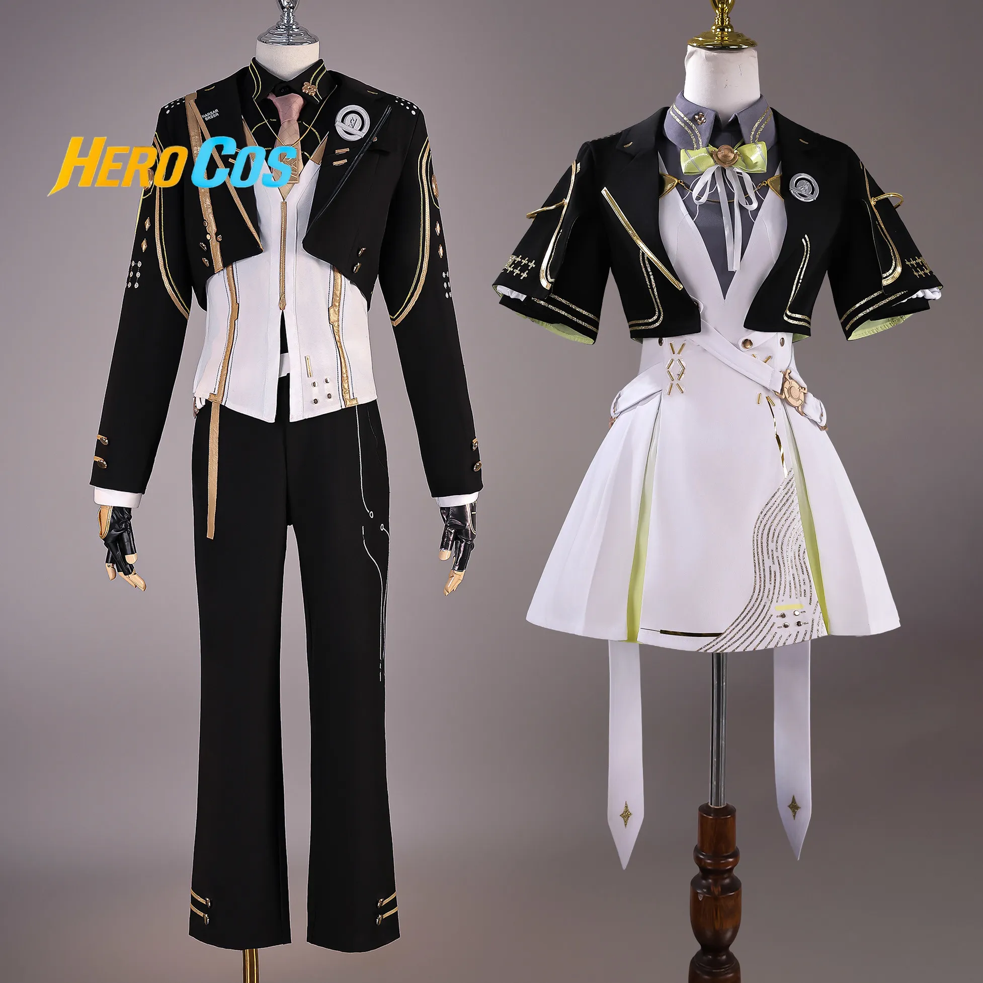 

Wuthering Waves Rover Cosplay Costume Full Set Uniform Role Play Halloween Carnival Party Outfit for Women Men HERO Cos