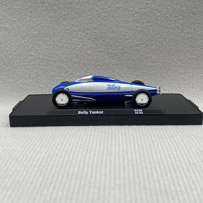 M2 Machines 1: 64 Scale Belly Tanker Alloy Car Model Static Collection Decorated Holiday Gifts Toys