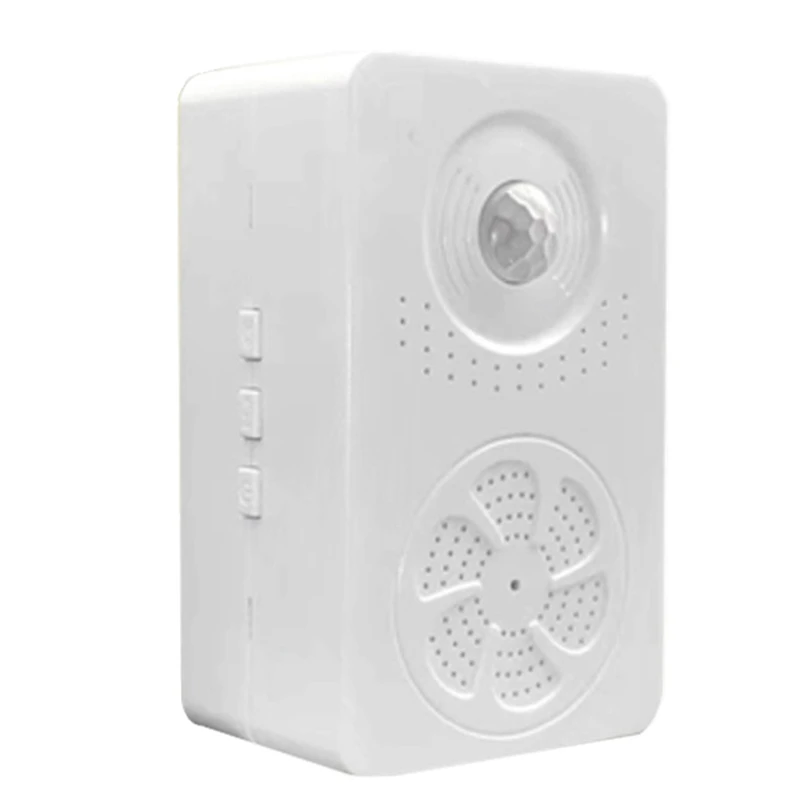 Wireless Sensor Doorbell Pir Motion Sensor Customized Voice Wireless Doorbell For Shop Office Company Security