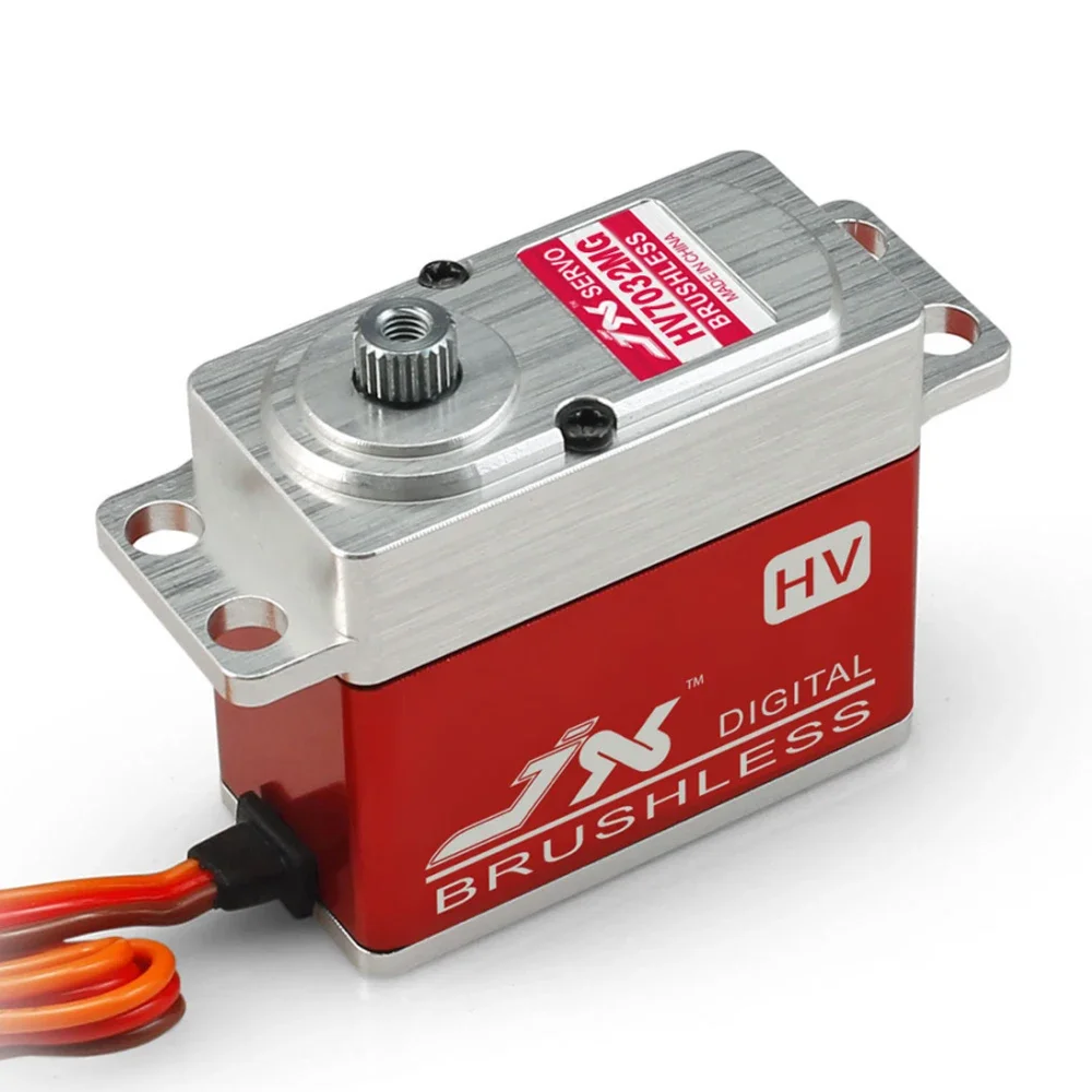 JX HV7032MG-Servo Digital estándar para coche teledirigido, engranaje de Metal de alta velocidad, 32kg, 0,07 s, 8,4 v, 1:8, 1:10