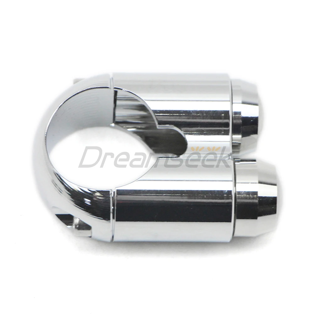2-Button 1'' 25mm Handlebar Switch Control Turn Signal Light Horn Button Universal for Bobber Chopper Cruiser Motorcycle CNC