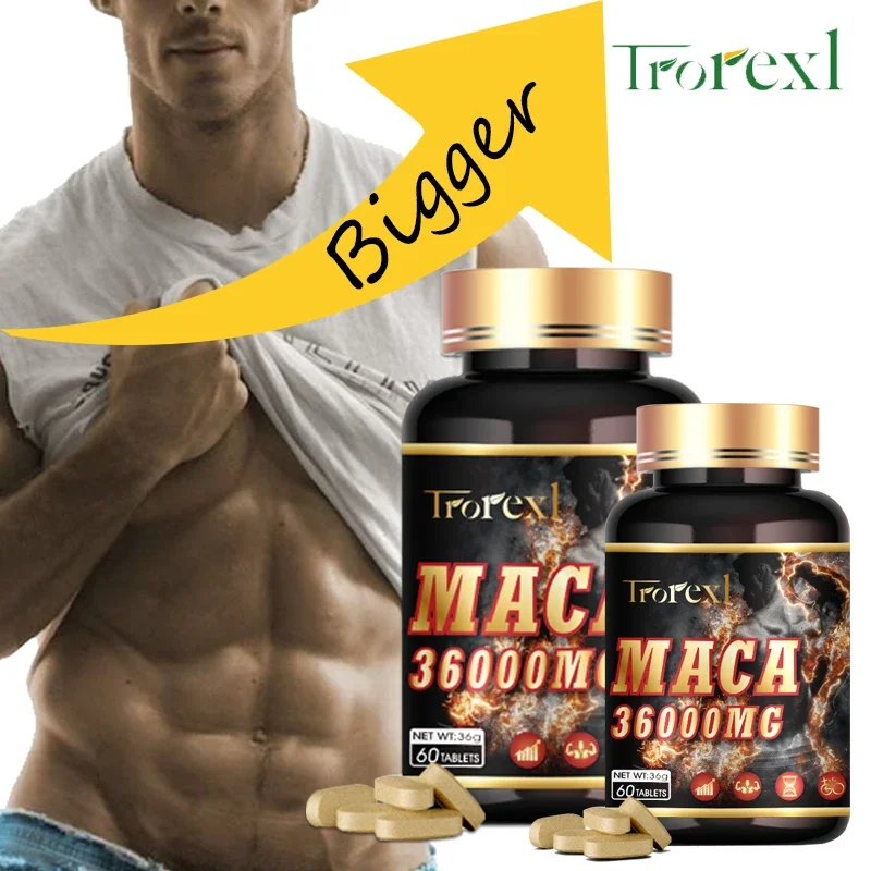 MACA ROOT HIGH STRENGTH EXTRACT CAPSULES 60 VEGAN