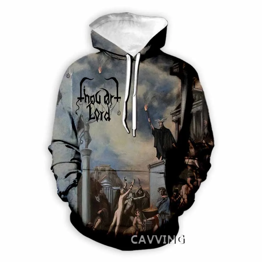 CAVVING 3D Printed  Thou Art Lord  Rock Hoodies Hooded Sweatshirts Harajuku  Tops Fashion Clothing for Women/men