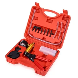 XCCYG 2 in 1 Car Auto Hand Held Vacuum Pistol Pump Brake Bleeder Adaptor Fluid Reservoir Tester Kit Tools