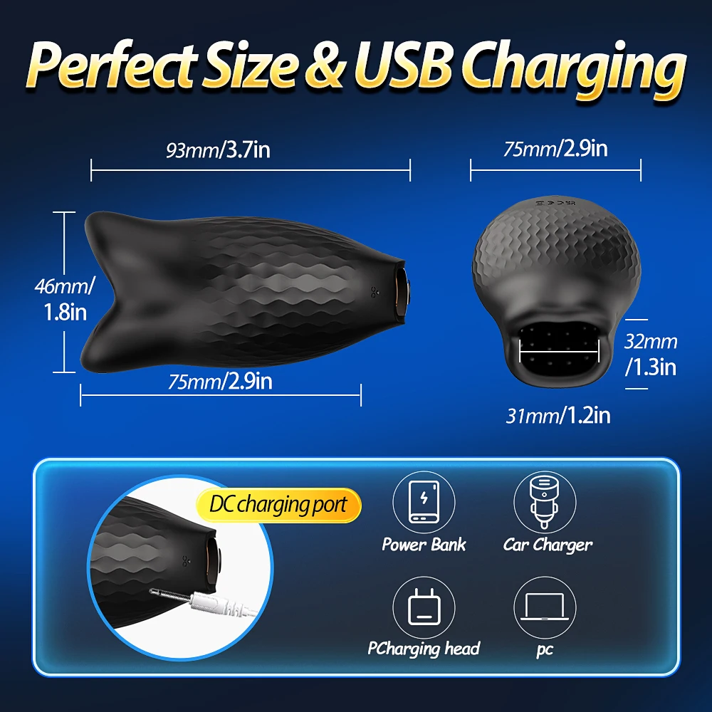 Male Sex Toy Exerciser Glans Vibrator for Men Stimulater Massager Penis Delay Trainer Masturbator Equipment Adult Products - view 4