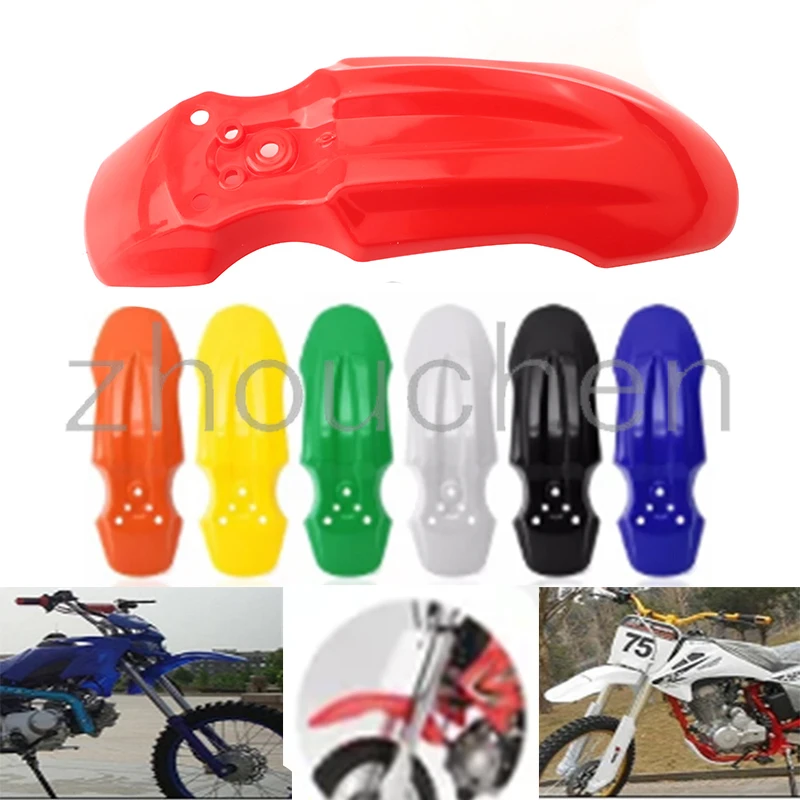 

motorcycle wheel front bumper high quality motorcycle accessories plastic fender for mud pit bike Honda crf50