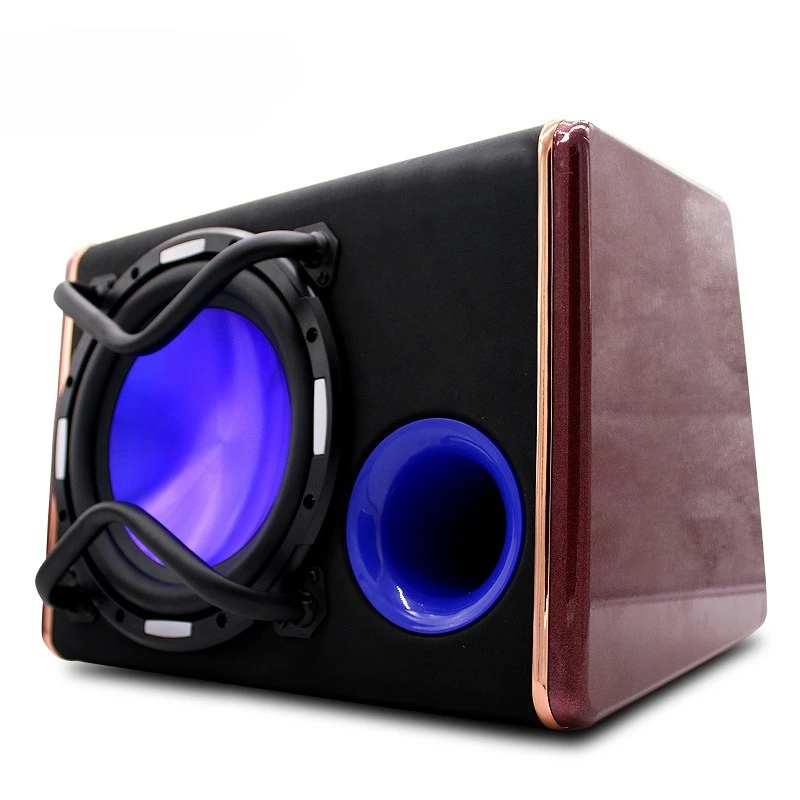 Active Subwoofer 12v High-power Car Audio Modified Speaker Car Subwoofer 10 Inch
