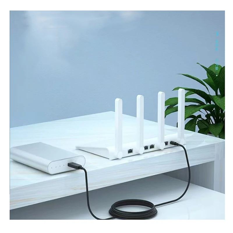 2.1x5.5mm USB Booster Cable Converter DC 5V 9V 12V Power Adapter Connector Line Leads USB Plug to DC Cable