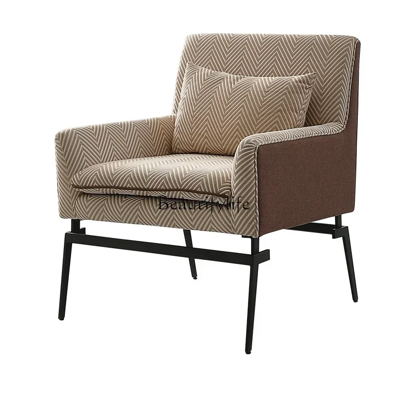 كرسي أريكة إسكندنافي بتصميم جديد كرسي ترفيه فردي إيطالي بسيط أمريكي فاخر SS 8617 #2