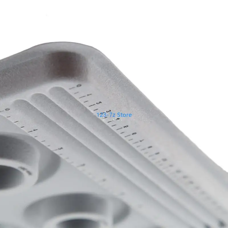 

A9BF флокированная доска из бисера для DIY браслета, ожерелья, бисера, органайзер для изготовления ювелирных изделий