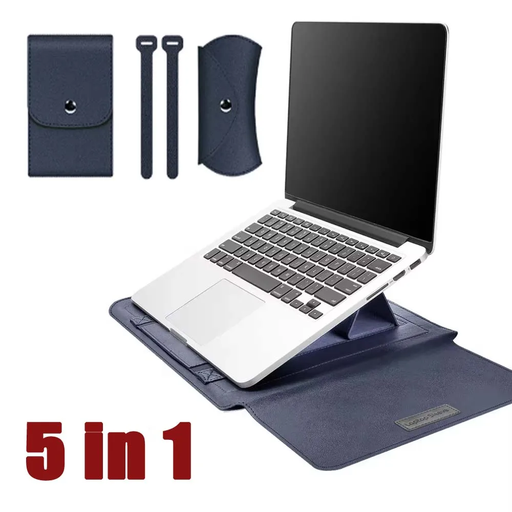 

for Teclast F15 Plus 2 16 Pro Laptop Bag Flip Sleeve Foldable Stand Bracket Mousepad Cable Belt Charger Mouse Pouch Carry Case