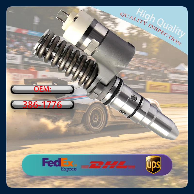 

New Diesel Fuel Injector 386-1776 Common Rail Injector Assembly Engine Replacement Spare Parts