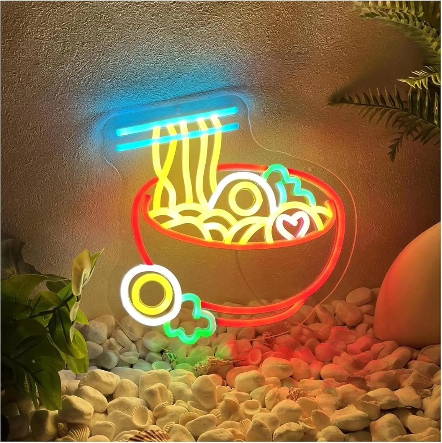 Ramen Noodles Neon …