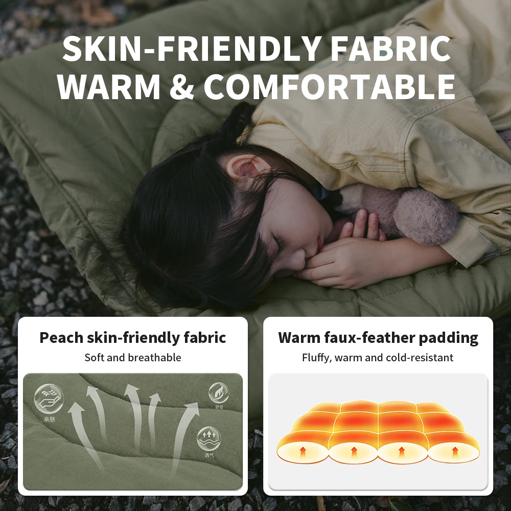 Naturehike Sleeping Pad for Camping Cot 190x67cm Universal Size Outdoor Portable Warm Mat Breathable Skin-friendly Comfortable